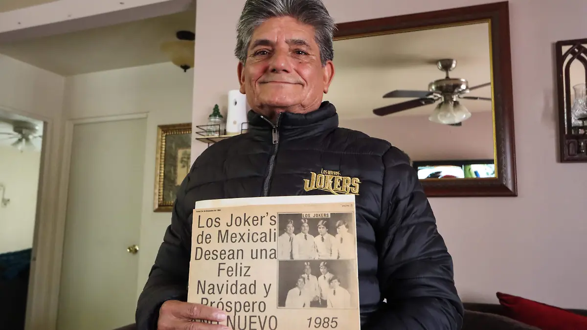 Músico de los Joker’s de Mexicali 