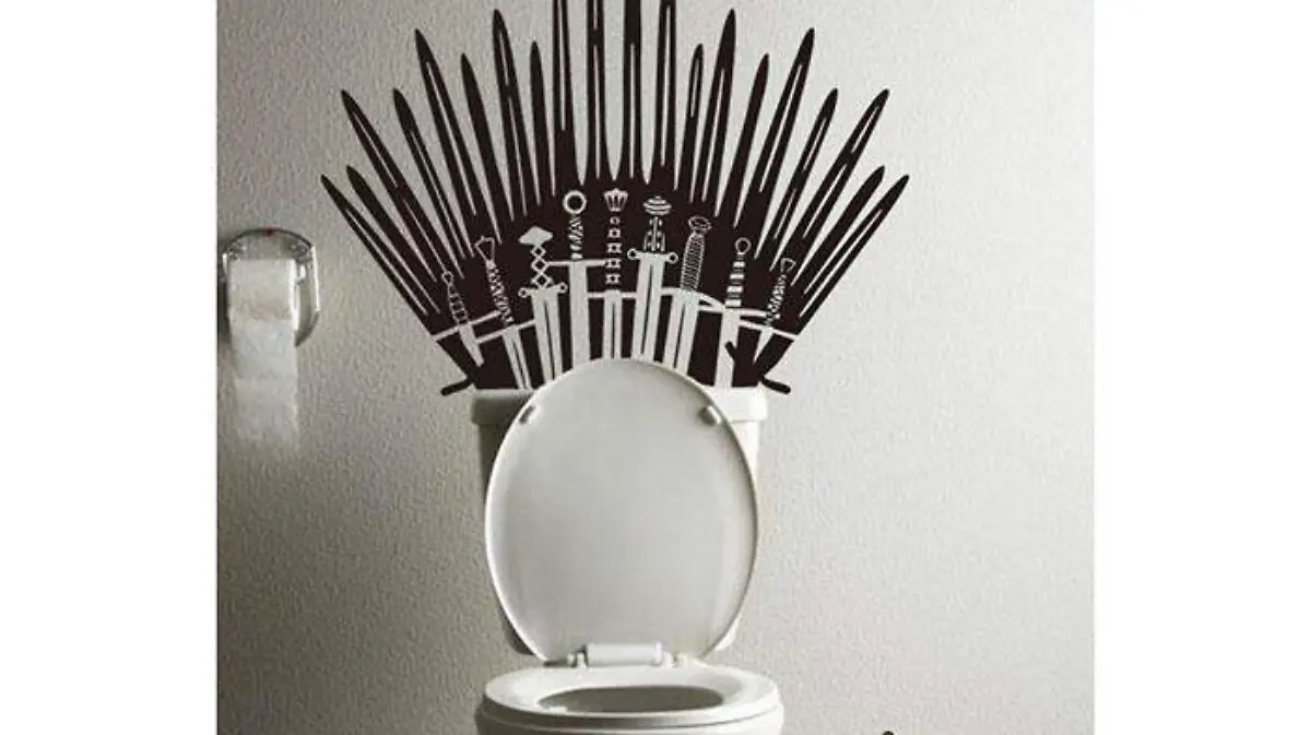 baño decal