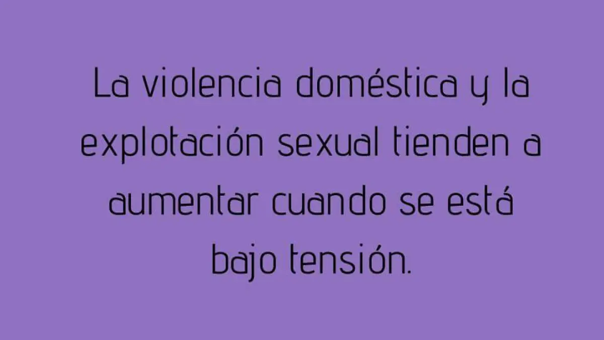 Violencia contra la mujer I domestica I Estres 