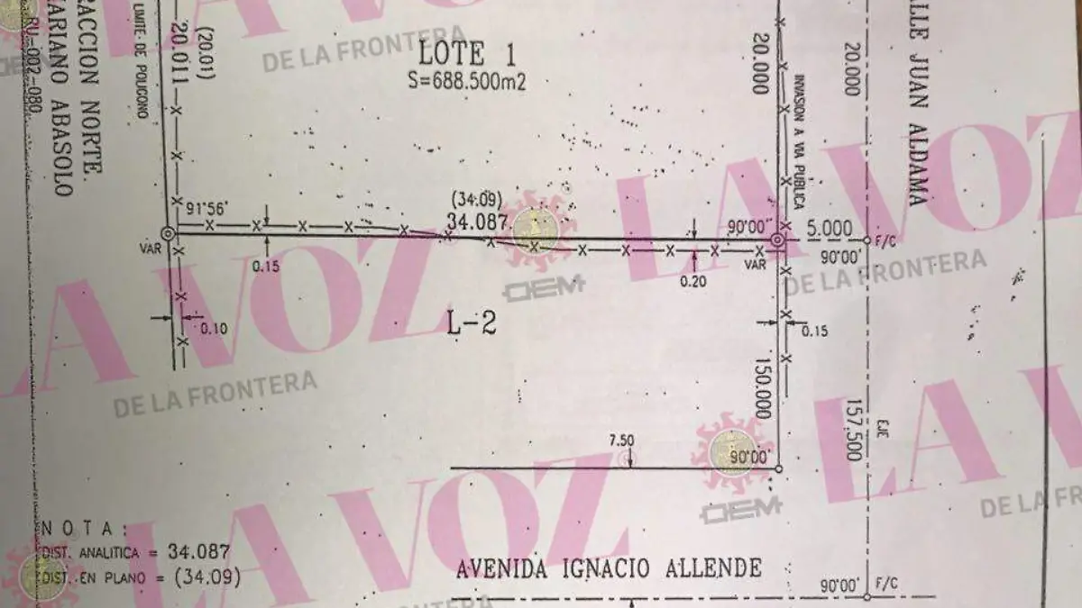 Acta de Deslinde