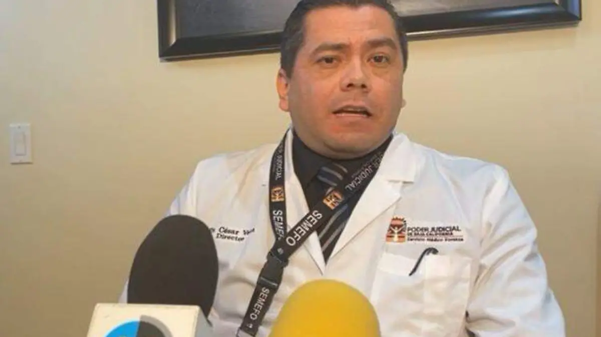 César Raúl González Vaca, titular del Semefo