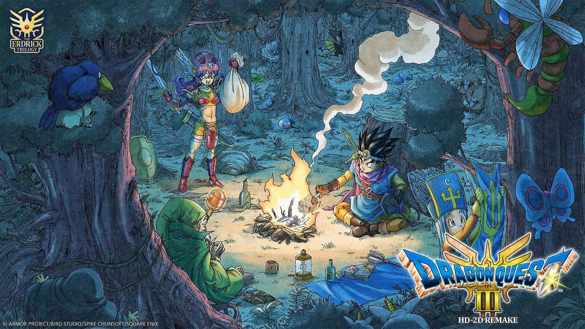 DQIII_HD-2D_Camping_Art