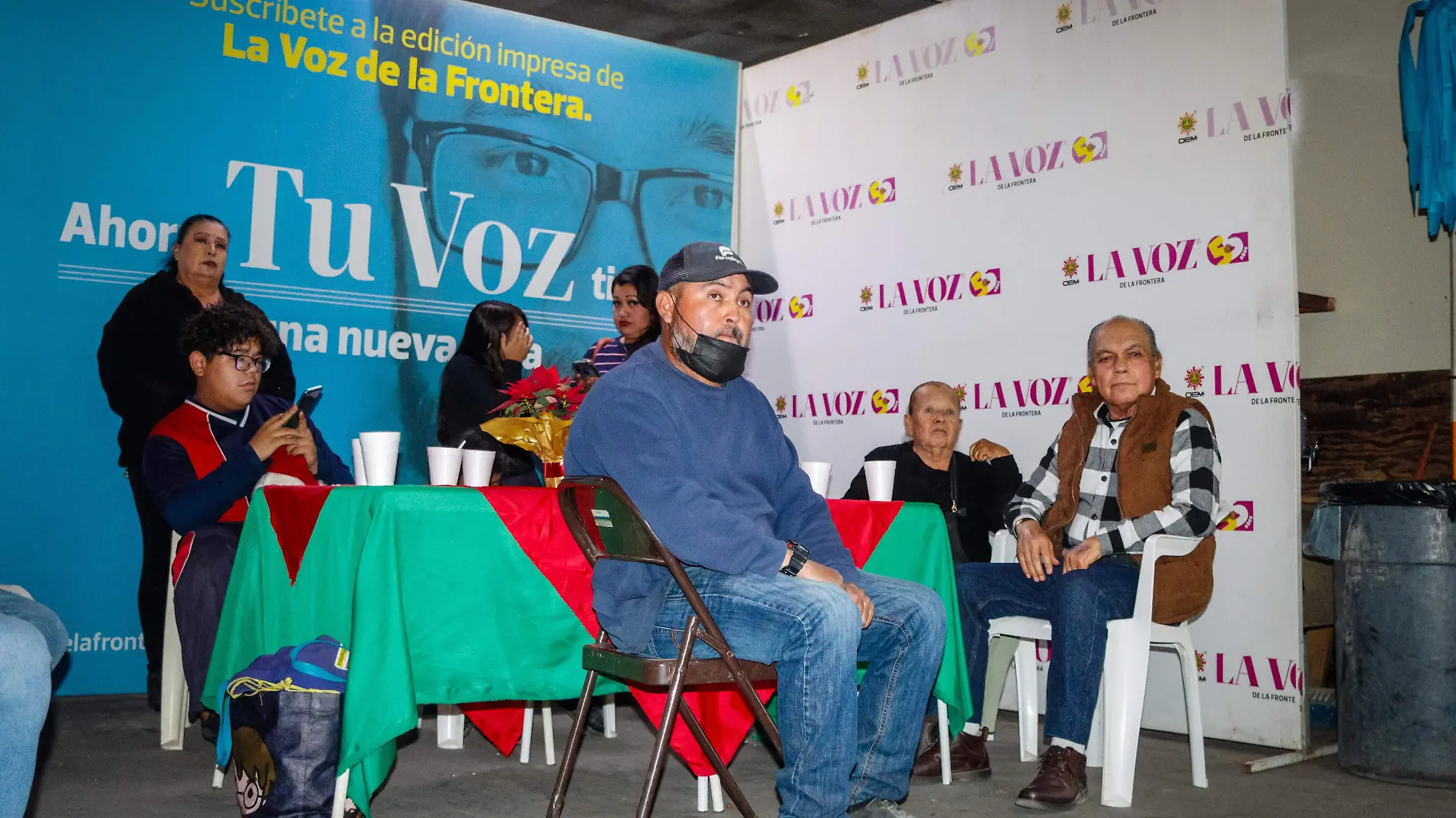 Voceadores celebraron posada