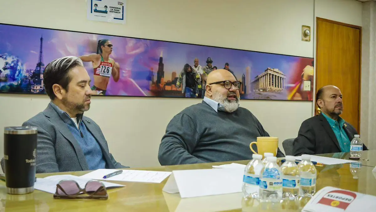 Miembros del Consejo Coordinador Empresarial (CCE) de Mexicali