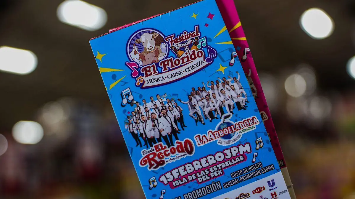 Boleto de El Recodo y La Arrolladora