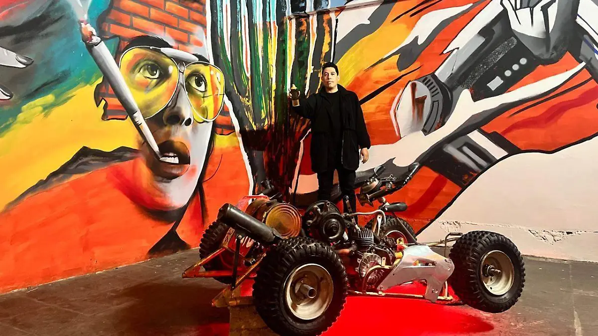 Steampunk y pueblos originarios: la impactante exposición de David Varo en KUP Mexicali