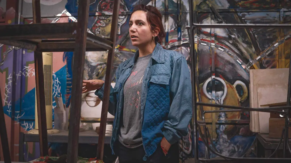 Mujeres conforman “Las Calafias” para apoyarse mutuamente en el muralismo