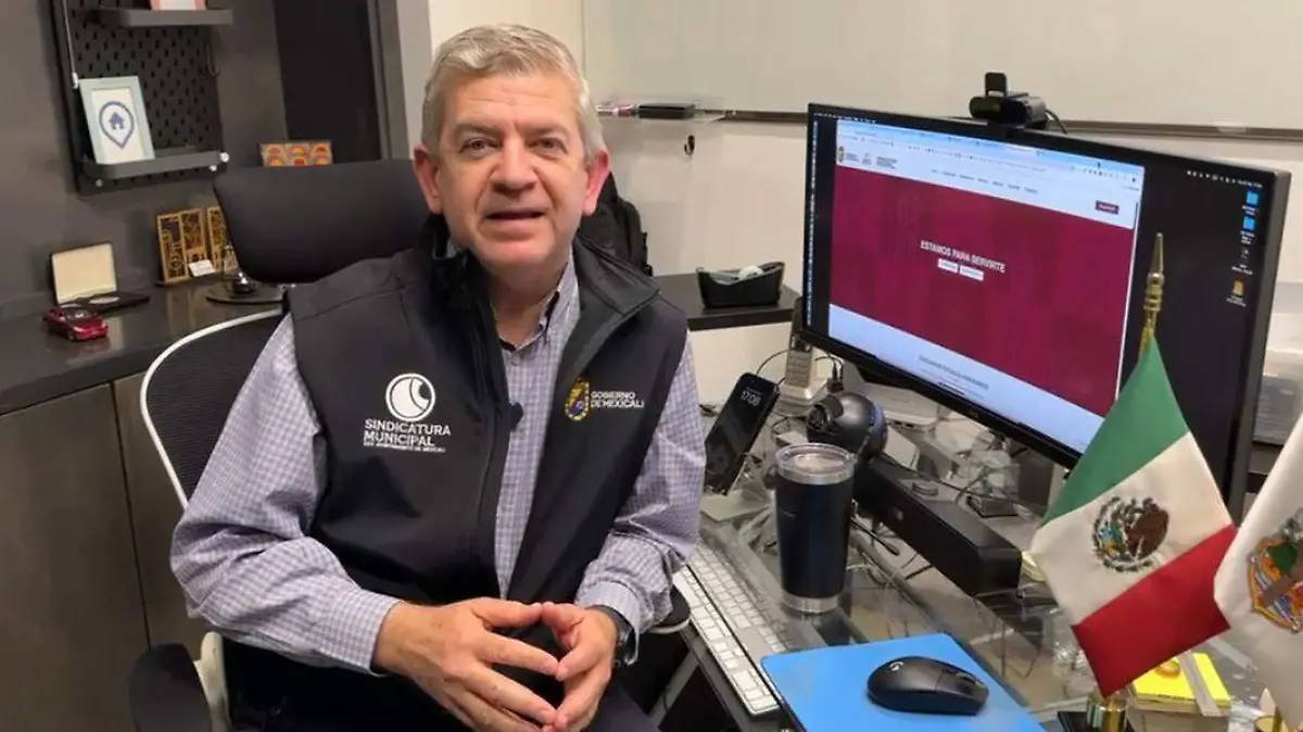 Óscar Vega Marín, síndico procurador de Mexicali