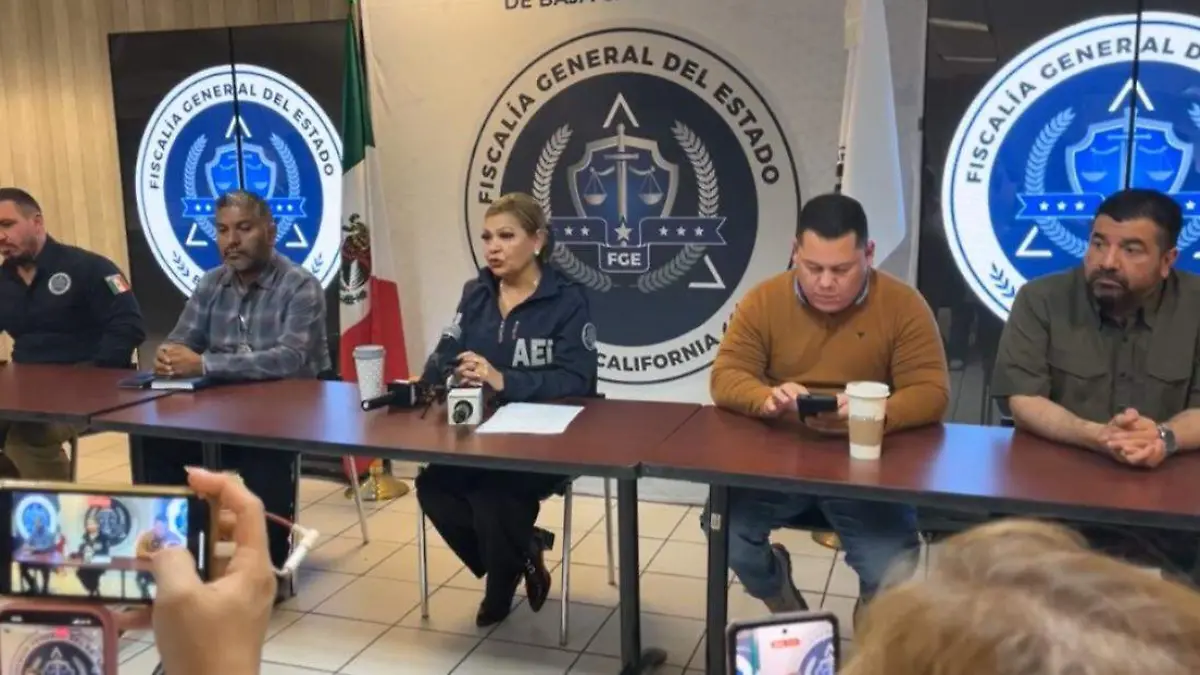 Conferencia de prensa de la FGE sobre el asesinato de Sunshine Rodríguez, líder de pescadores de San Felipe