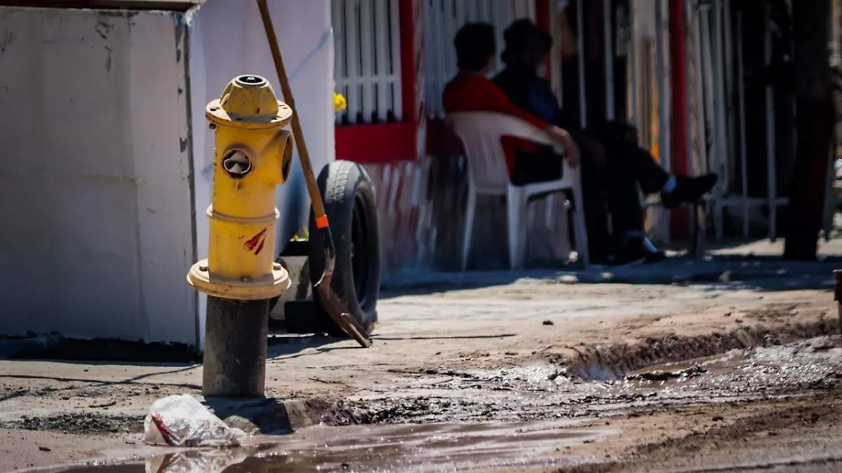 Hidrante fuera de servicio