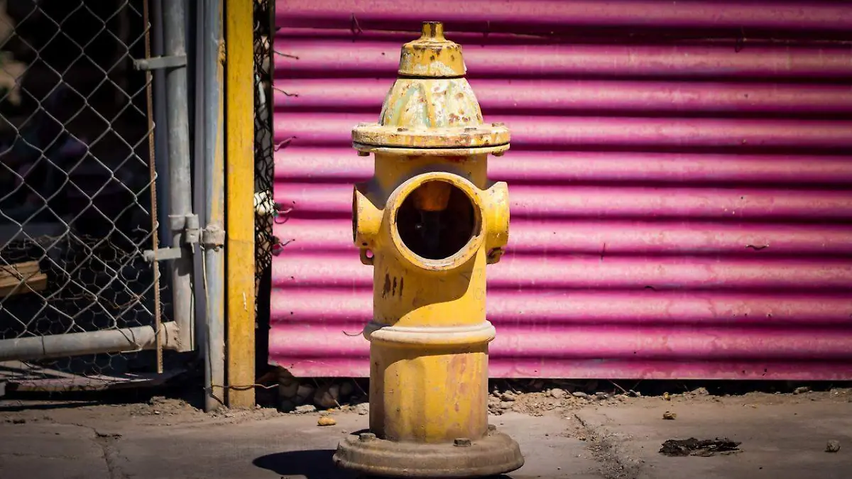 Hidrante fuera de servicio