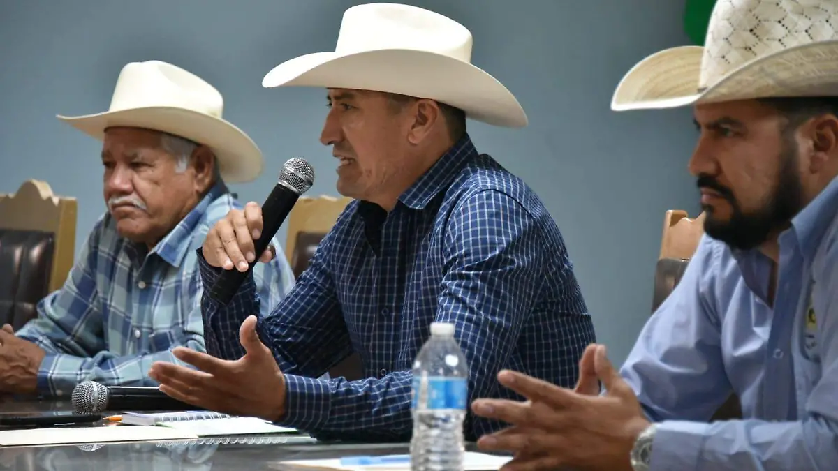 El presidente del Consejo Estatal de Productores de Trigo de Baja California, Horacio Gómez Carranza