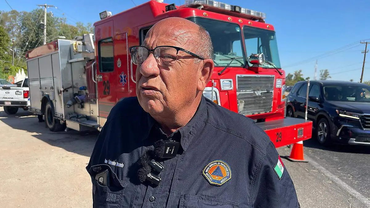 René Salvador Rosado, director de protección civil en Mexicali