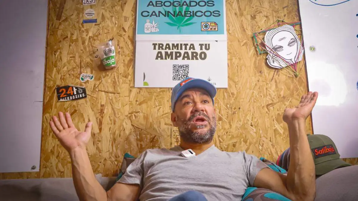 Carlos Barrera Salinas, director de Satibaja, durante su declaración sobre los trámites de permisos para el uso lúdico de cannabis ante Cofepris