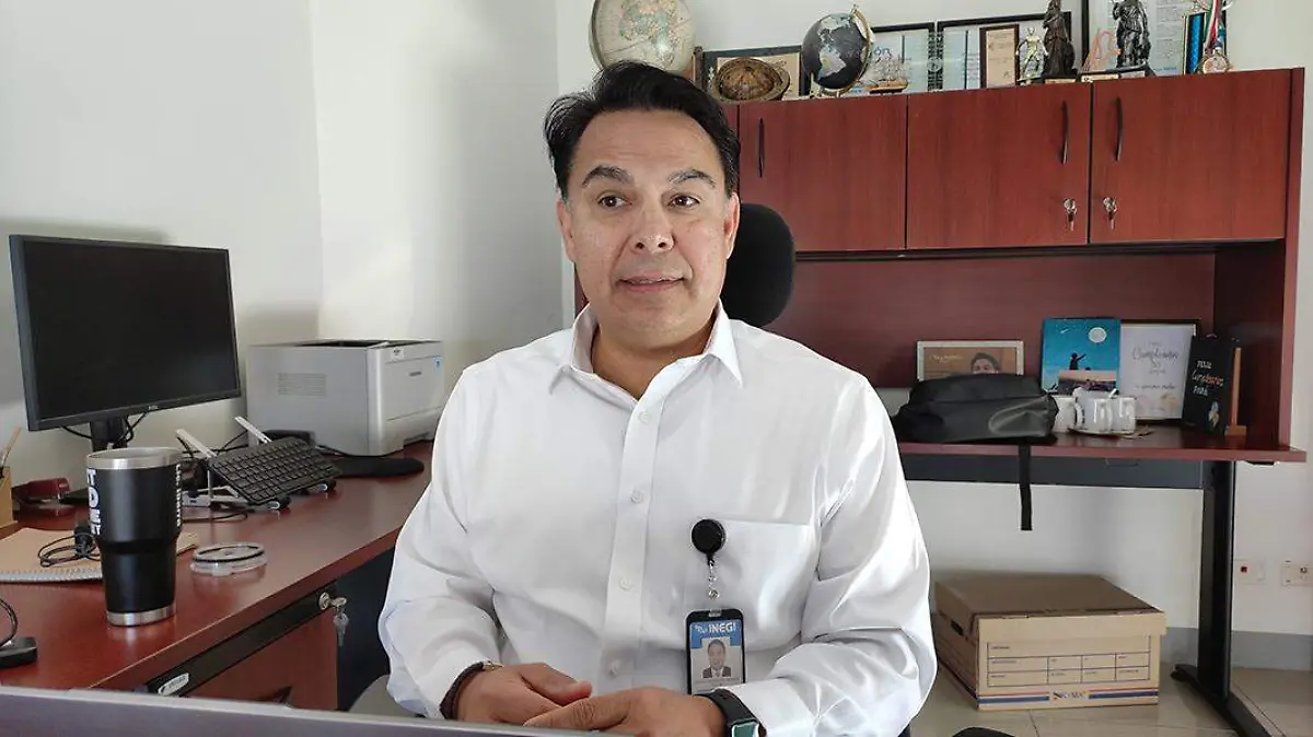 Humberto Ibarra Picos, coordinador estatal de INEGI