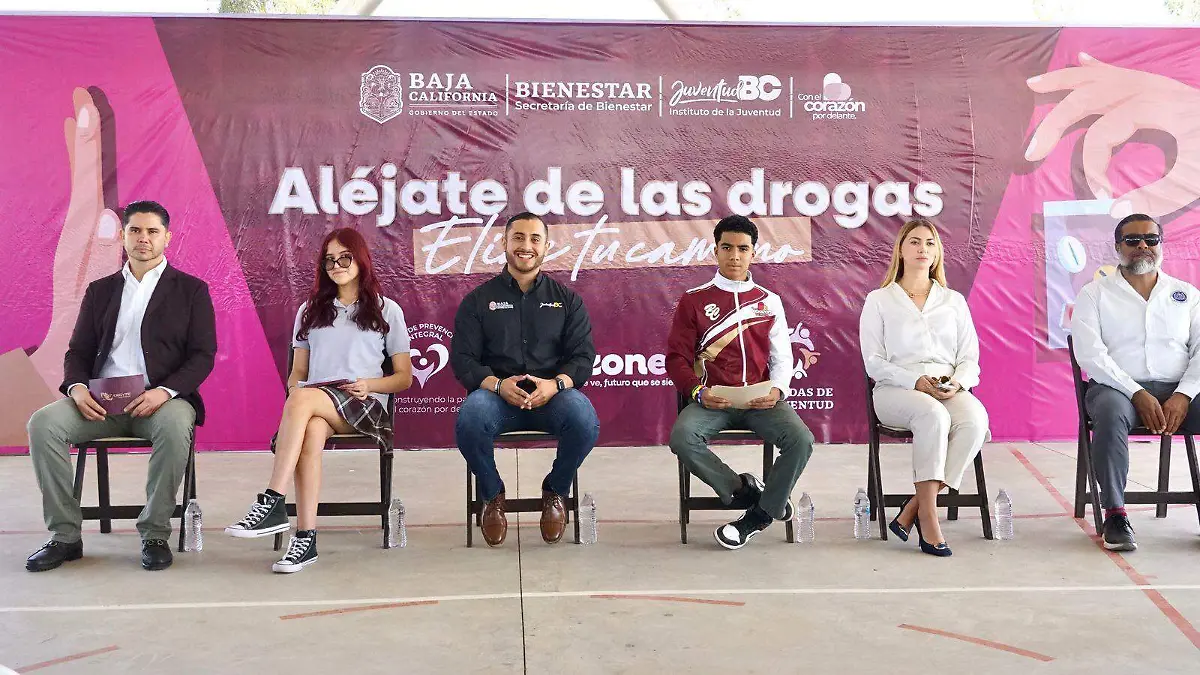 Marina del Pilar promueve acciones contra las adicciones entre jóvenes en BC