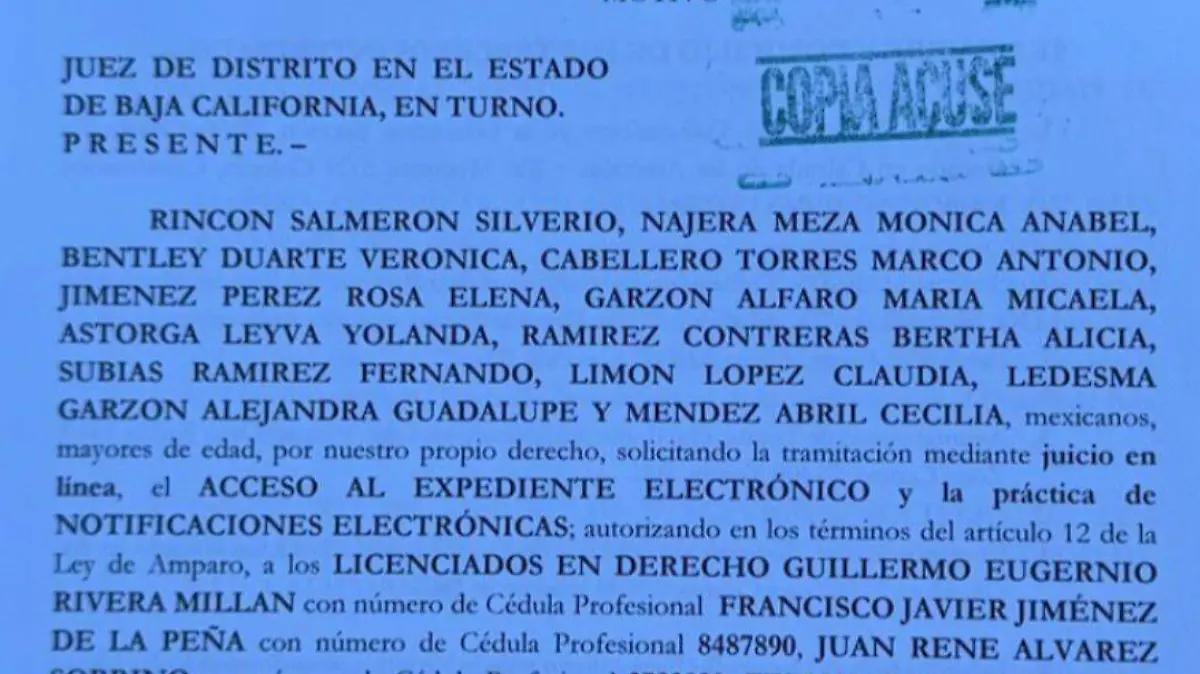 Documento firmado el 28 de noviembre de 2024 por Marina del Pilar Avila Olmeda establece en su punto 6 que no se condonarán adeudos por ningún motivo