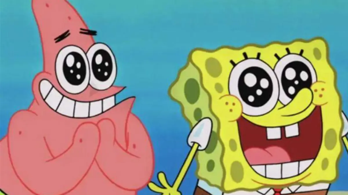 patricio y bob esponja