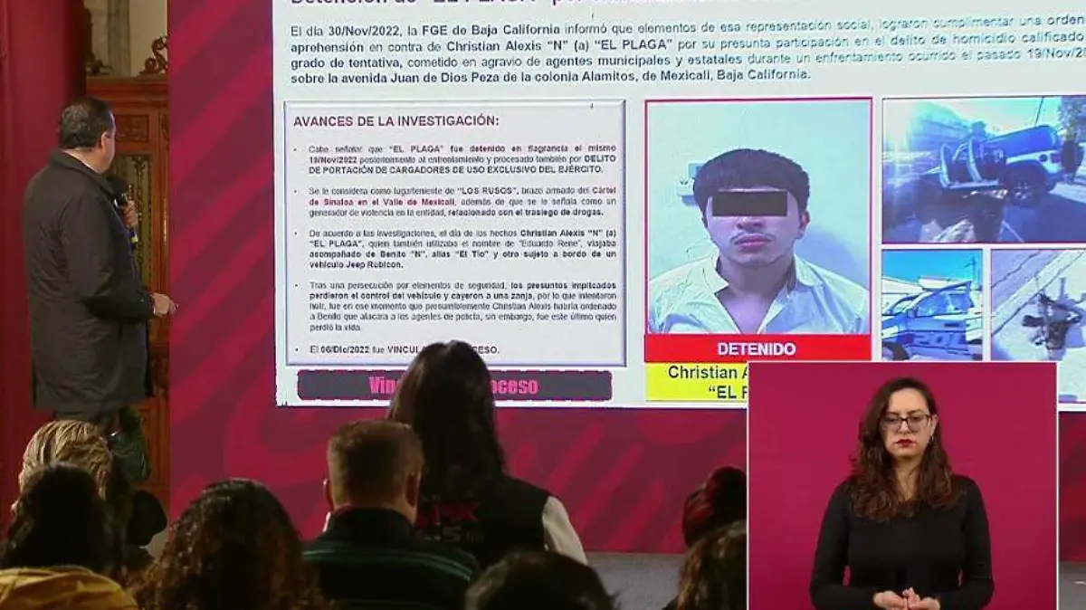 “El Plaga”, era lugarteniente de Los Rusos: SSPC