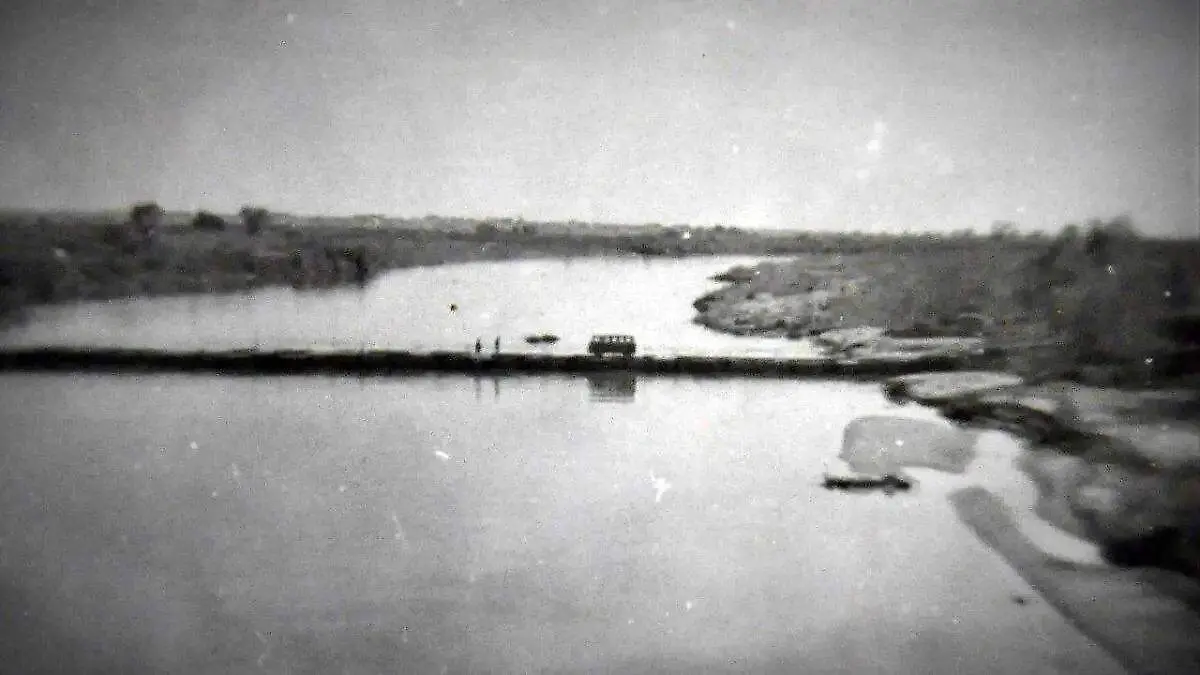 Años atrás, se notaba abundante agua corriendo por el cauce del río Colorado