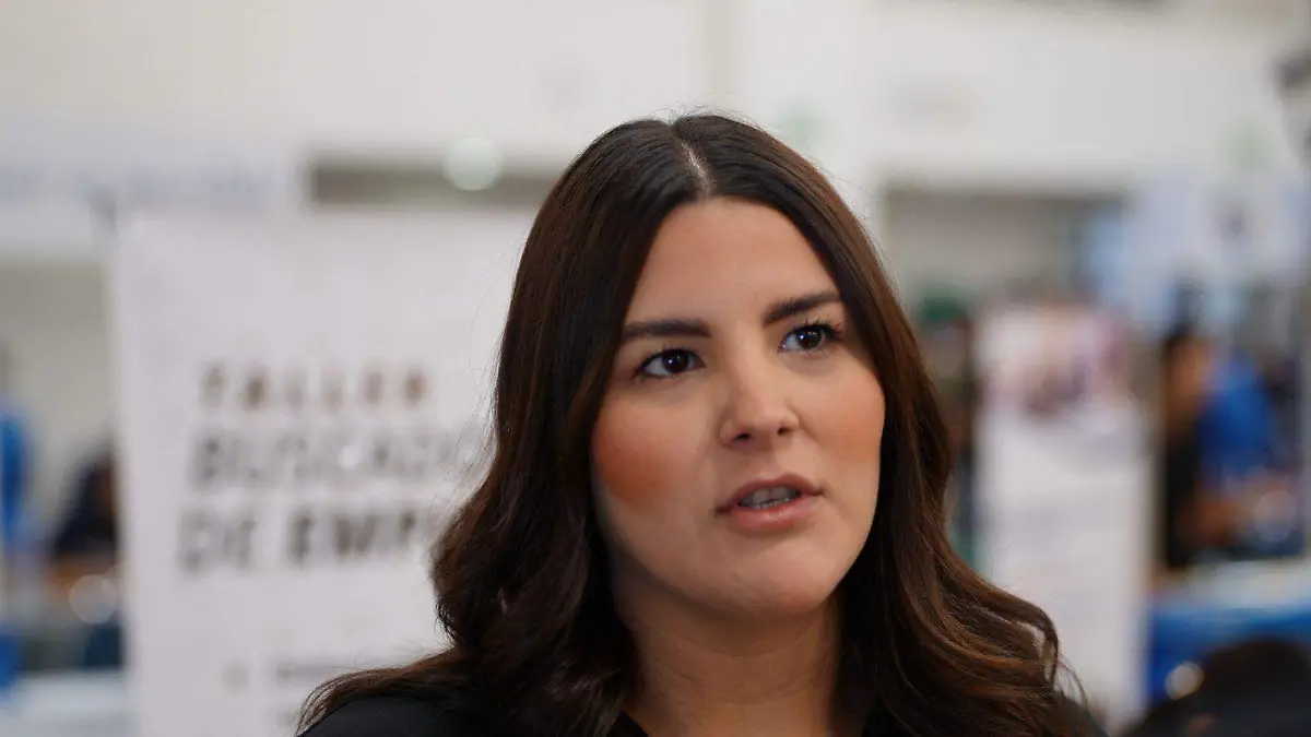 Glenda Berrelleza, coordinadora de vinculación laboral, del Servicio Nacional de Empleo (SNE) en Baja California