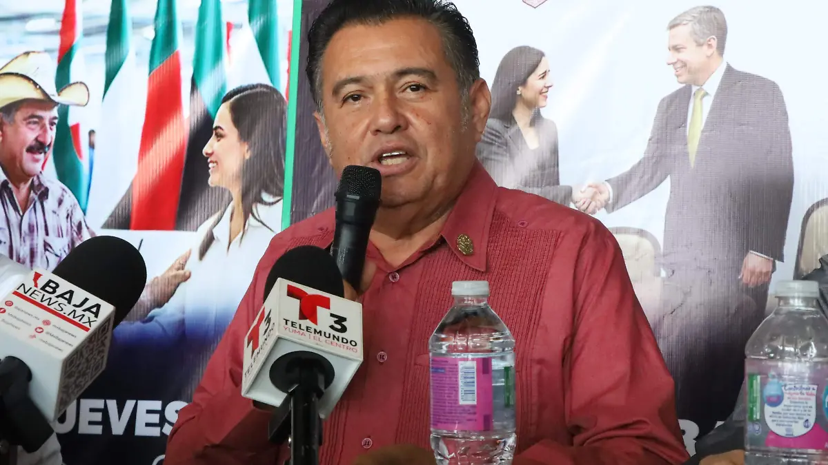 Juan Melendrez, secretario de Agricultura y Desarrollo Rural de Baja California