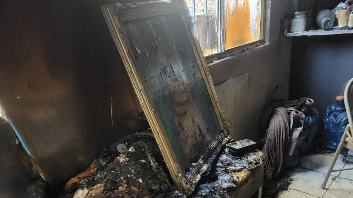 Artista local pierde su casa en incendio