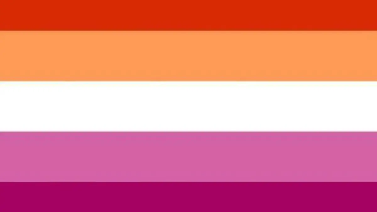 bandera lesbica