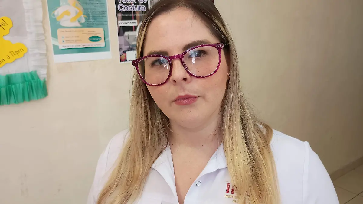 Alejandra Borboa Rosas, delegada IMOS Mexicali