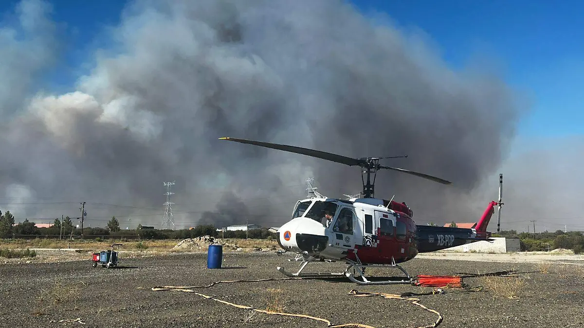 helicóptero de la CEPC