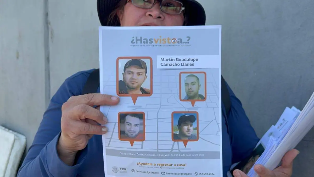 Eva Luz lleva 12 años en la búsqueda de su hijo Martín Guadalupe Camacho Llanes