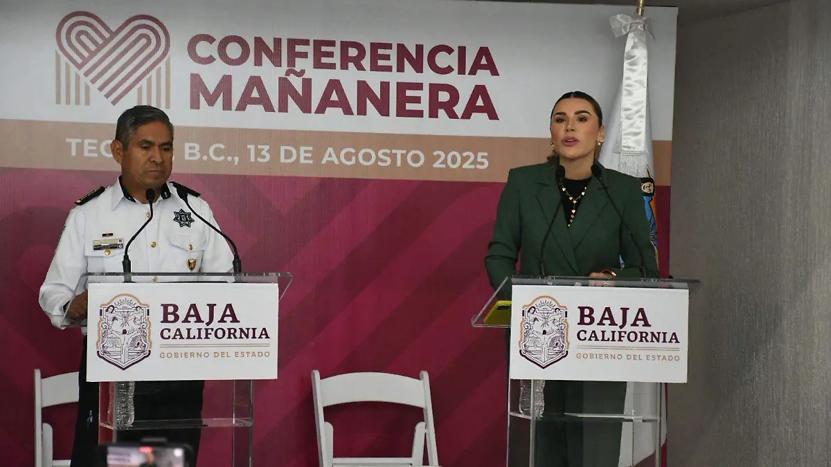 Conferencia Mañanera en Tecate