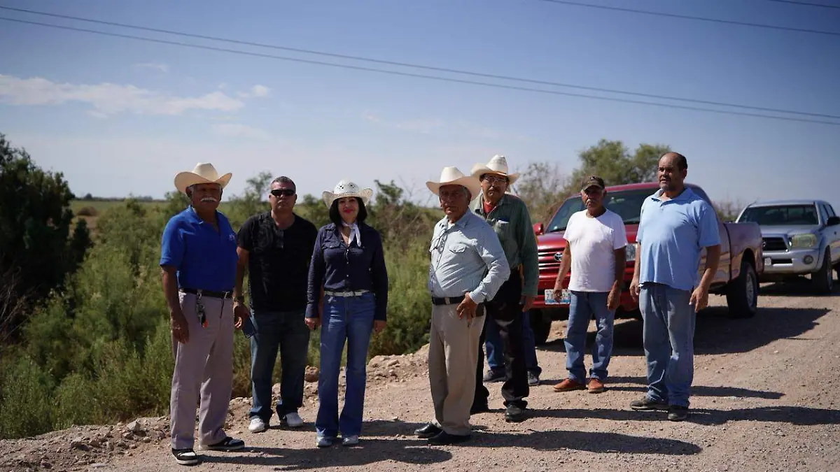 Reclaman daños en parcelas por obras del canal 4 de abril