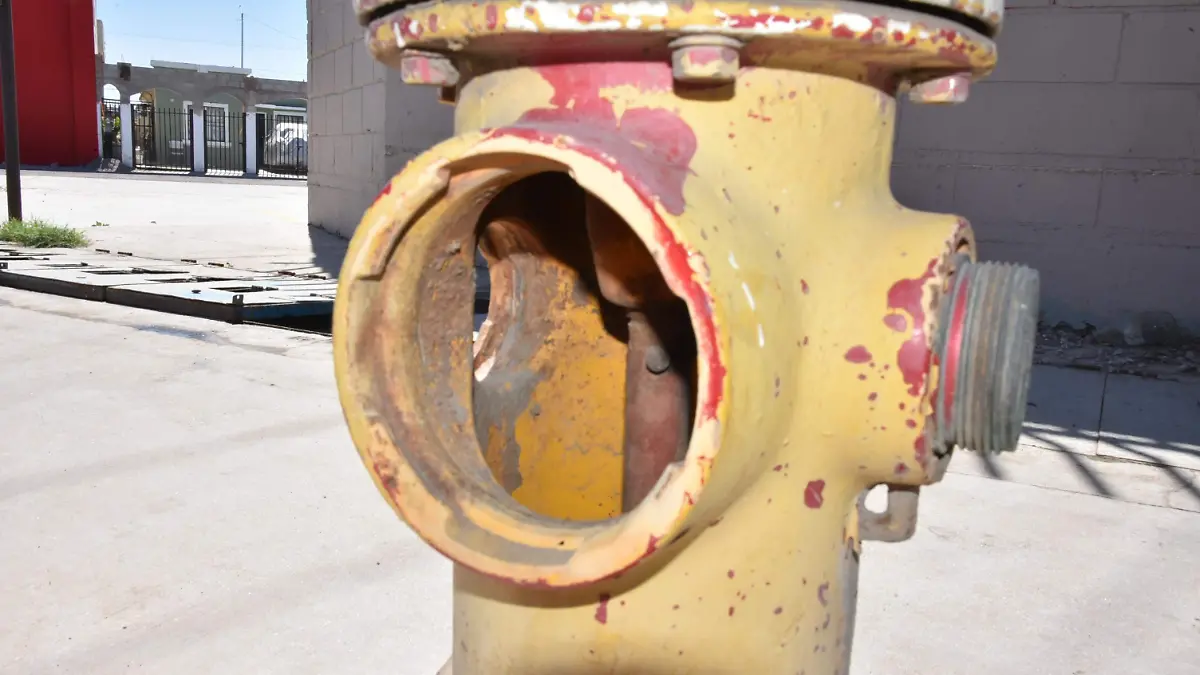 Hidrante fuera de servicio