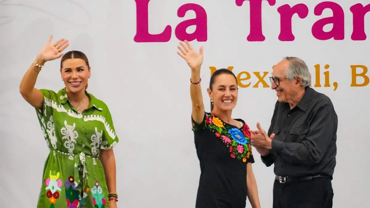 Claudia Sheinbaum y Marina del Pilar