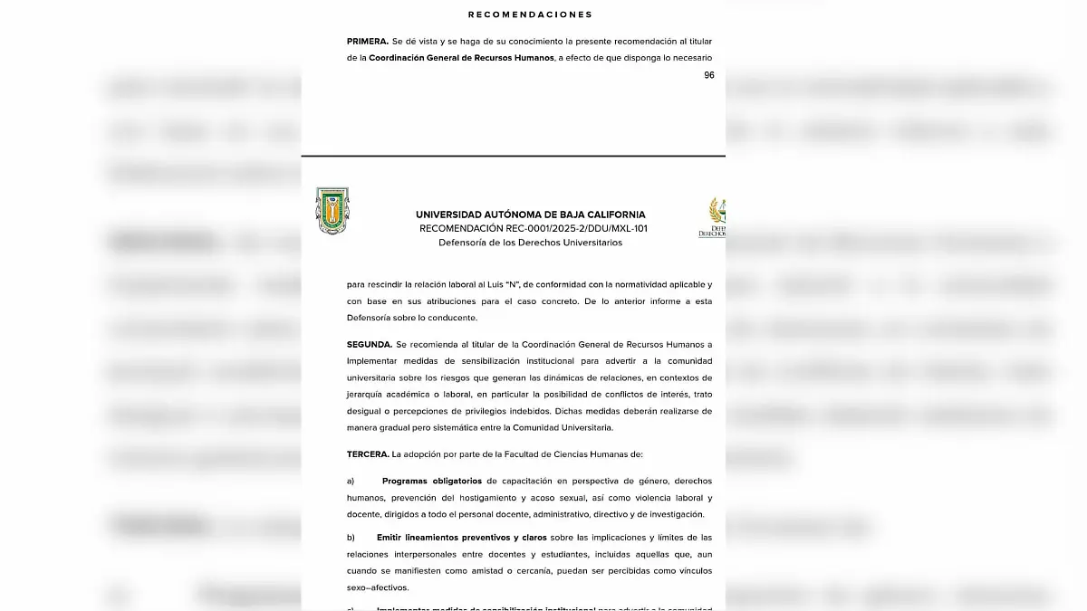 Destituyen a docente de UABC acusado de acoso a alumnas