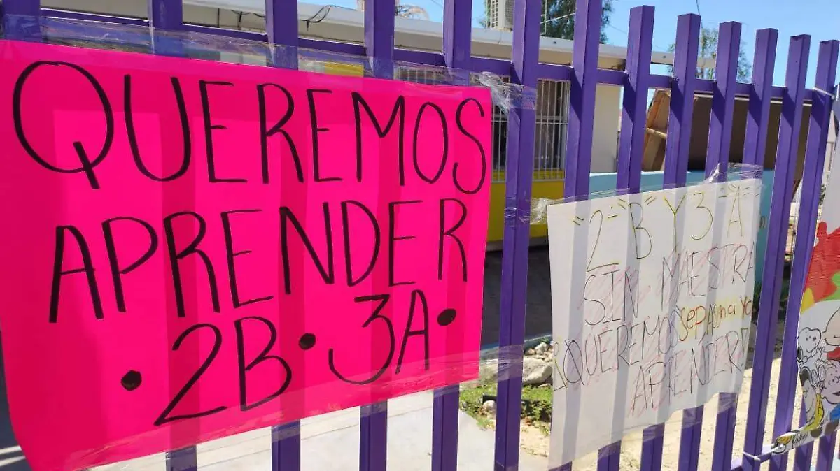 Señalan falta de docentes de Jardín de Niños “Vicente Guerrero”