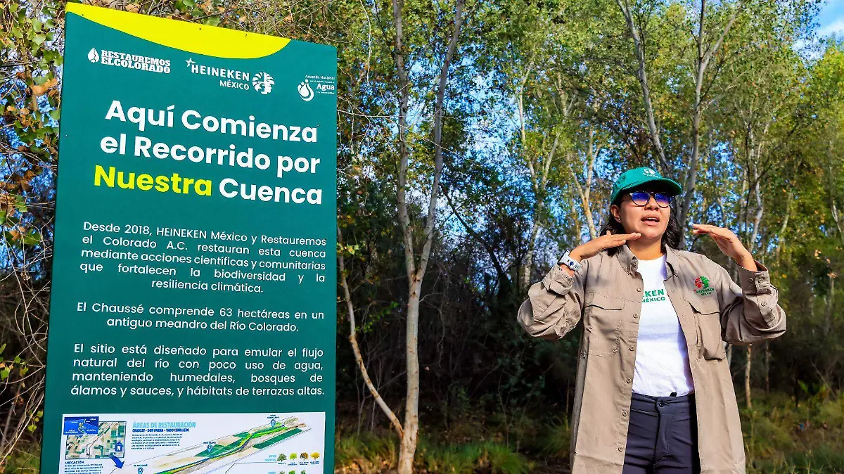 Claudia De la Vega destaca las alianzas estratégicas detrás del proyecto, enmarcadas en la iniciativa “Brindar por un Mundo Mejor”