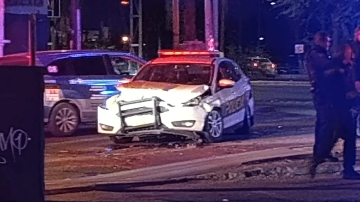 Sujeto roba y choca patrulla municipal, fue vinculado a proceso