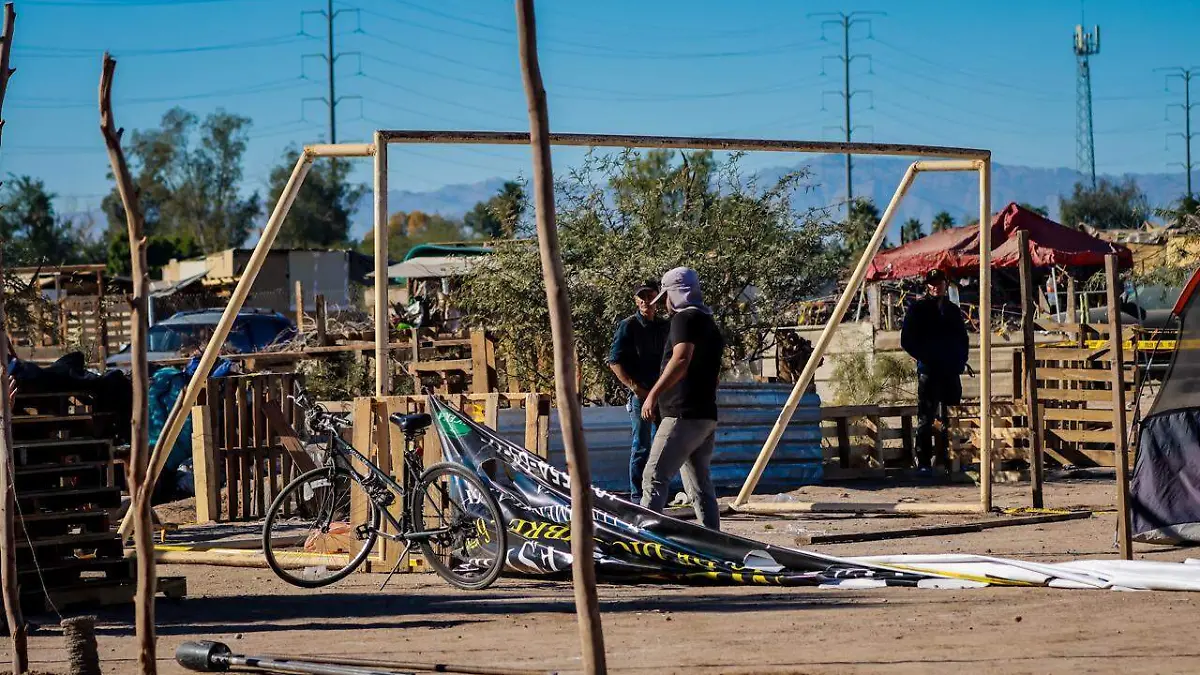 Predios tomados Lucio Blanco