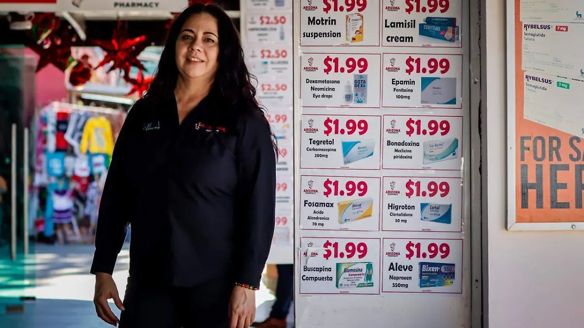 Irasema Monroy Alcaraz, administradora de Farmacias Arizona