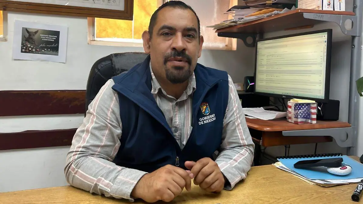 Víctor Manuel del Villar Pérez, coordinador del Centro Municipal de Control Animal (Cemca) de Mexicali.