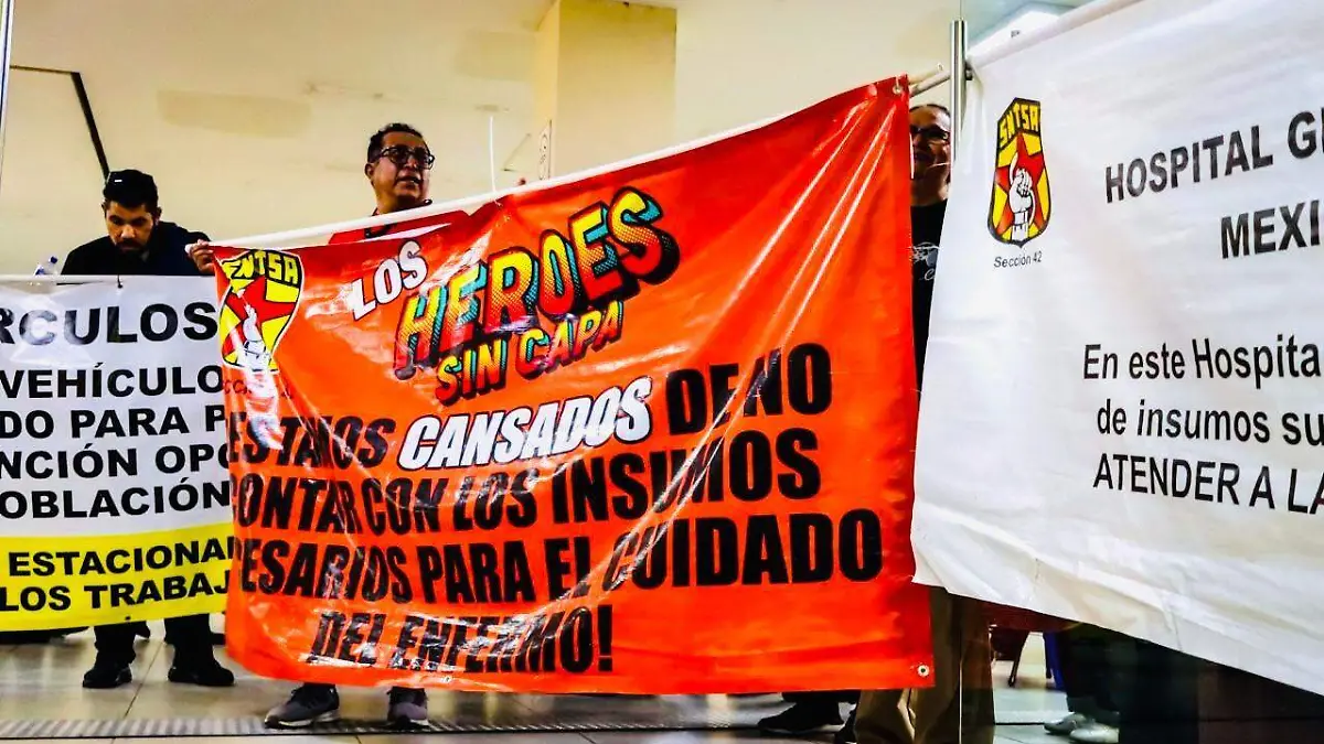 Manifestación trabajadores de salud