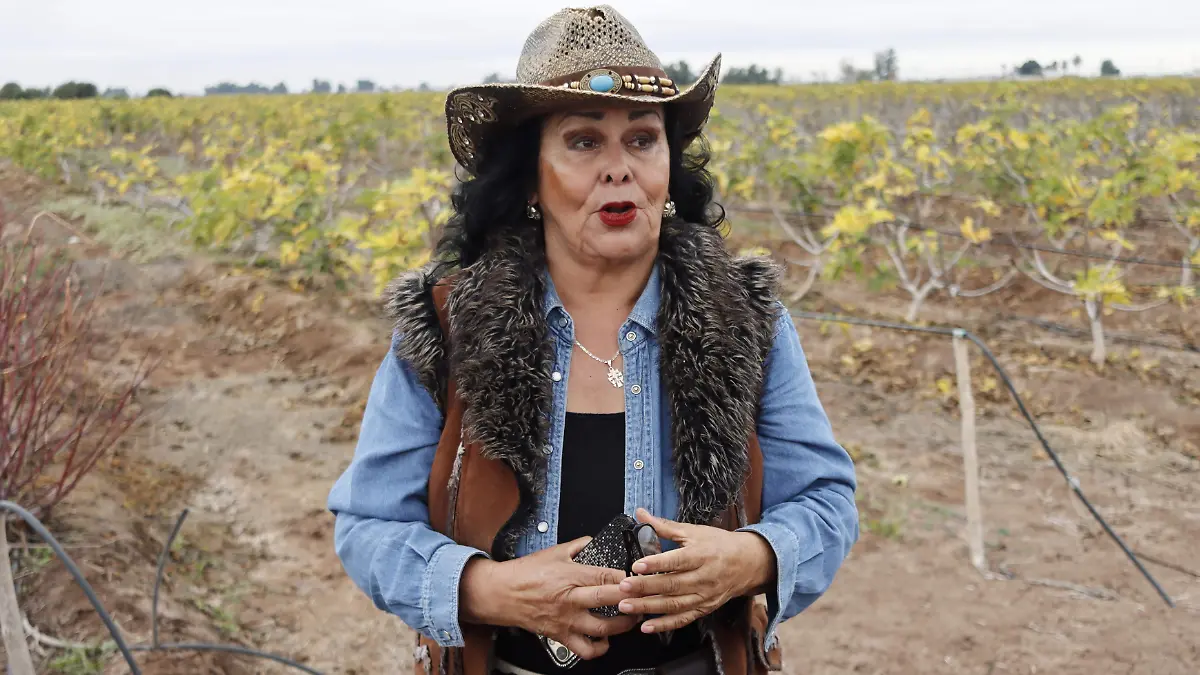 Flor Torres, propietaria del Rancho de La Flor