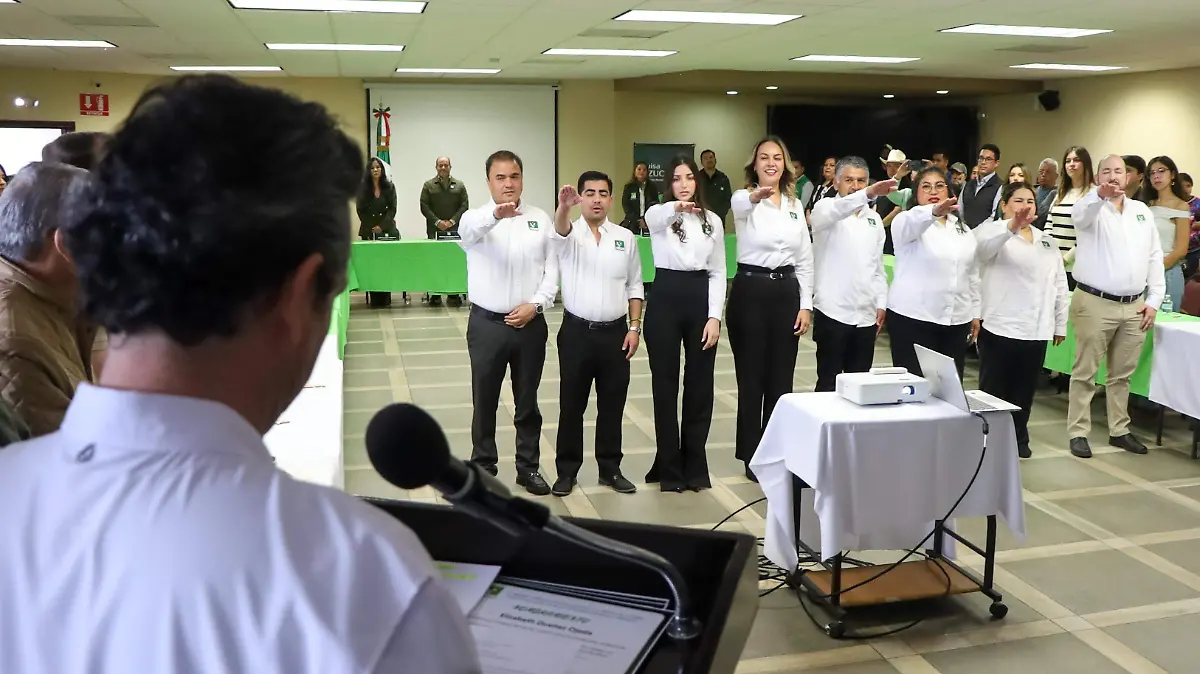 Rinde protesta Luisa Zuccoli como dirigente municipal del Partido Verde 