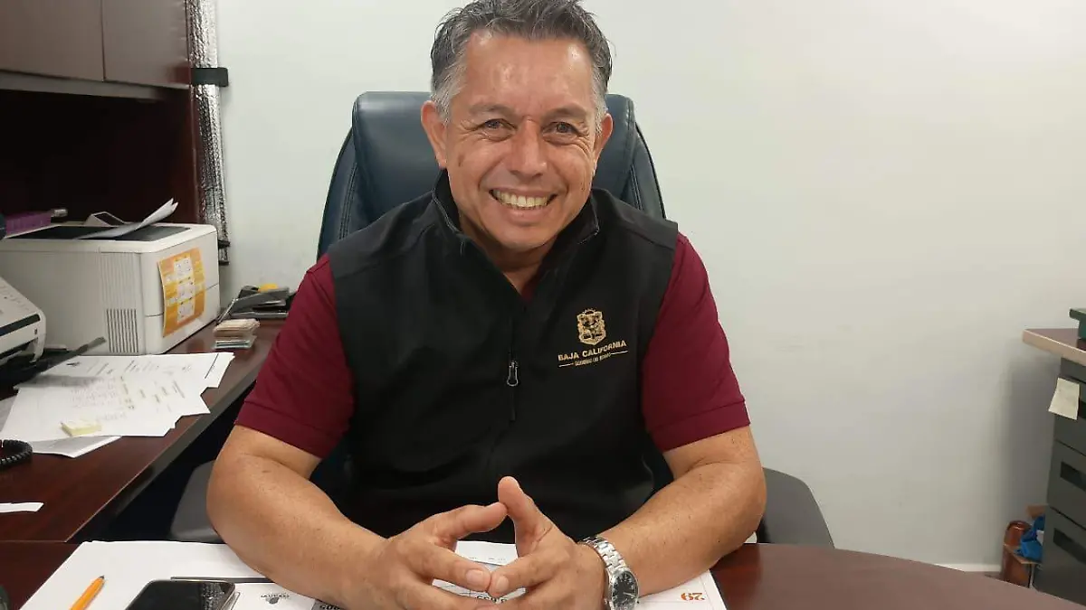 Manuel Jiménez, subrecaudador de Rentas de Mexicali.