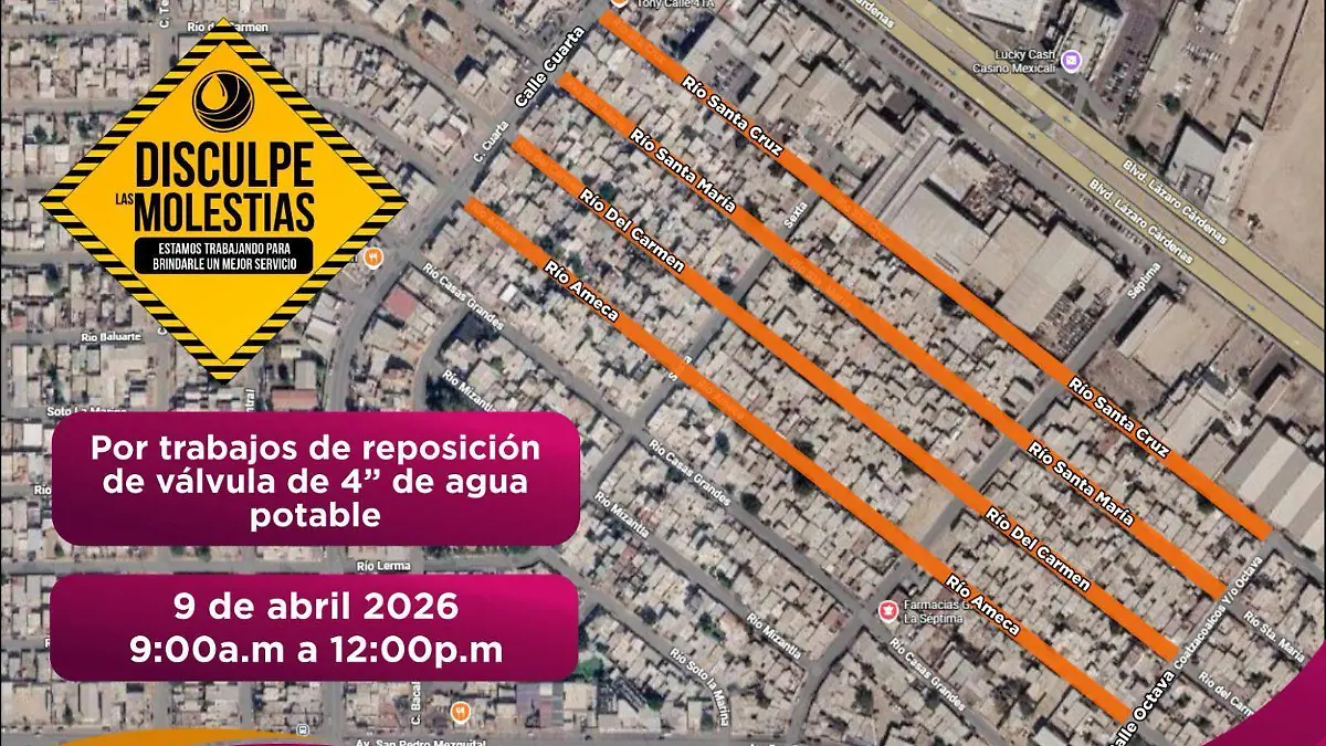 corte de agua nuevo mexicali