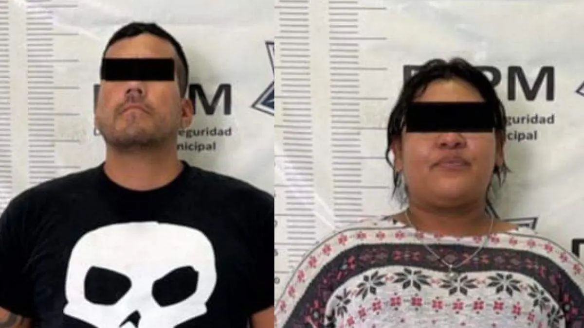 pareja detenida