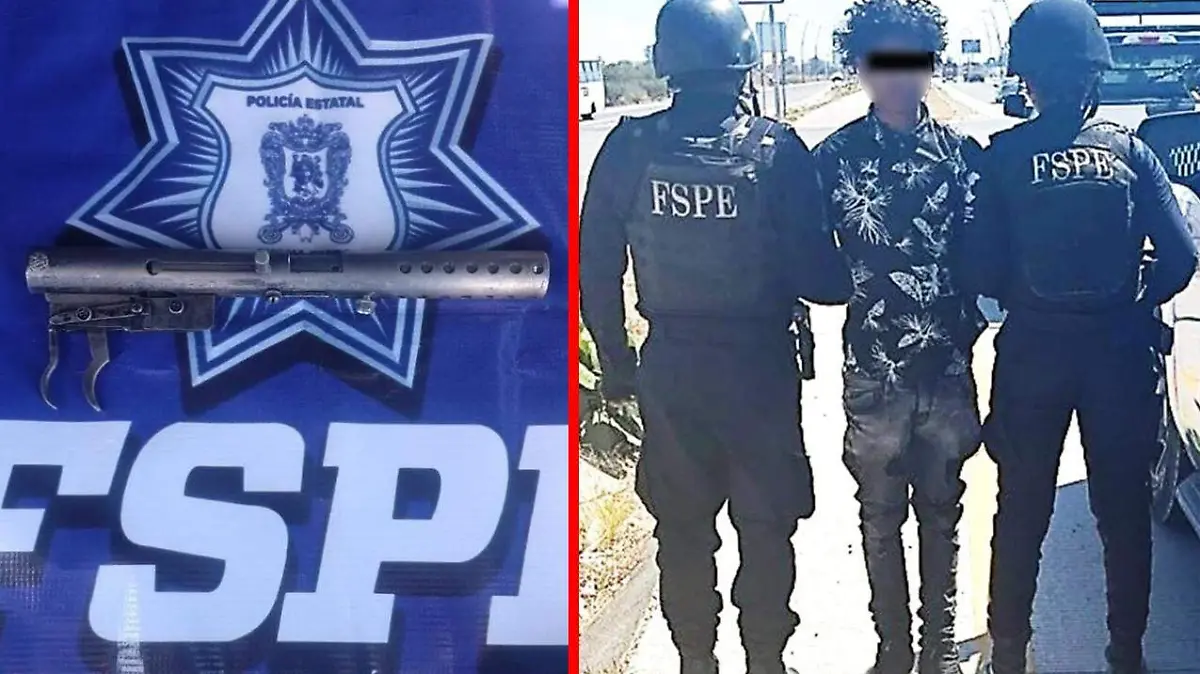 CORTESIA FSPE - DETENIDO ARMA (1)