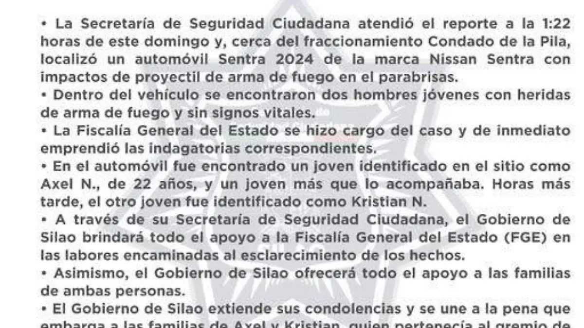 El periodista Kristian Zavala, fundador de El Silaoense, fue asesinado